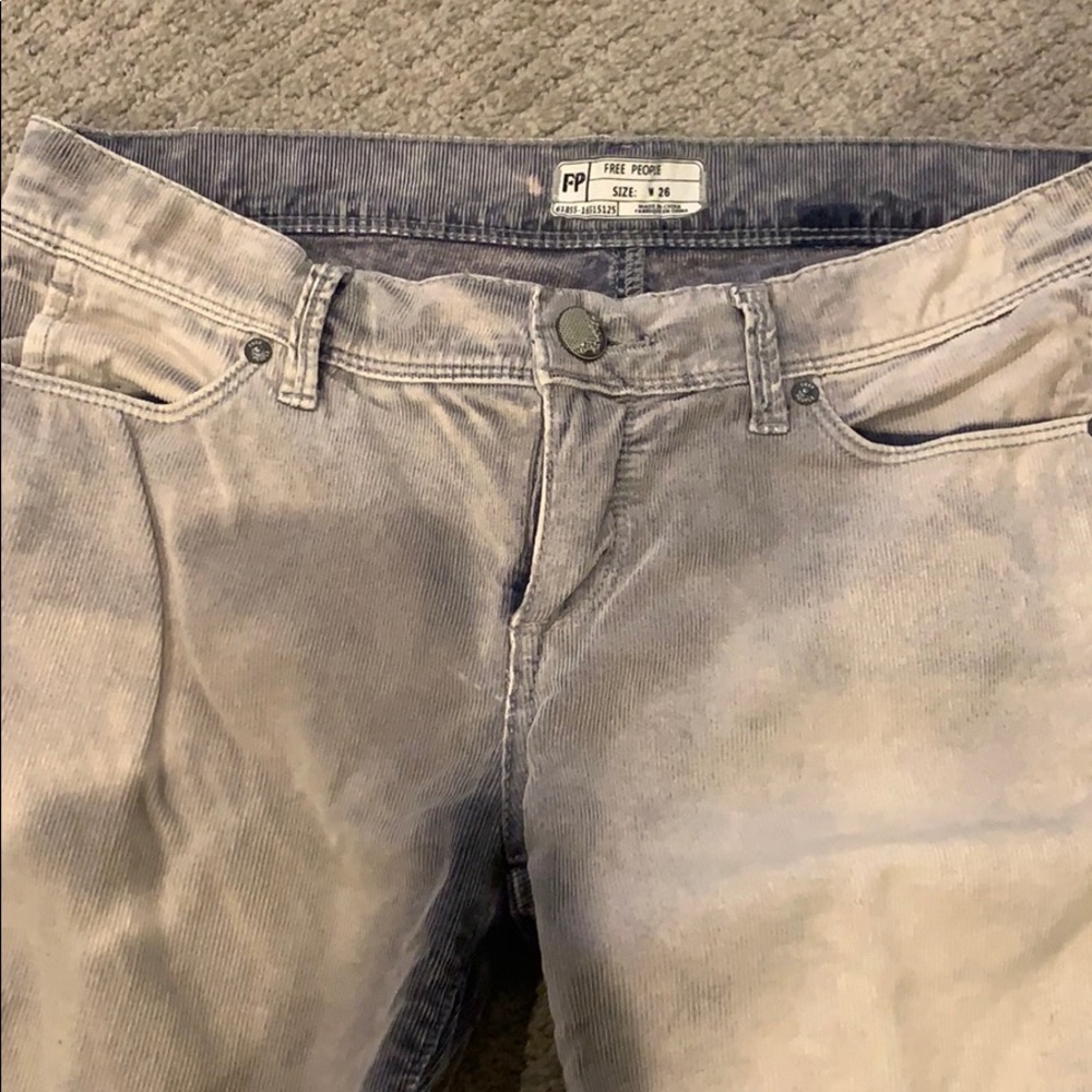 Free People corduroy jeans